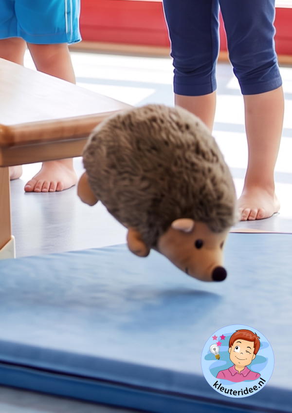 Gymles de reddingsactie, kleuteridee.